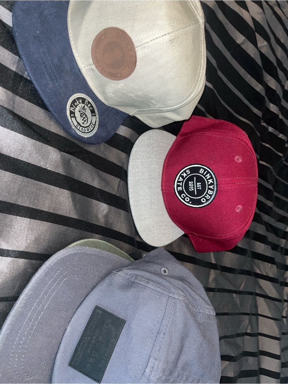 BinkyBro Kids Two-Tone Maroon and Gray Baseball Cap